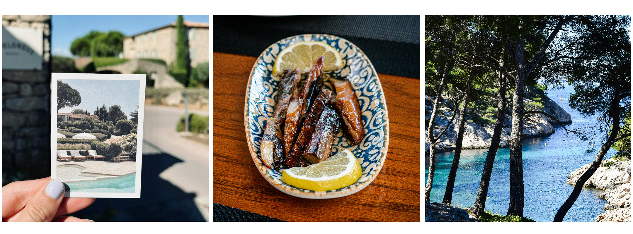 bâtiment provençal, assiette méditerranéenne, vue des hauteurs