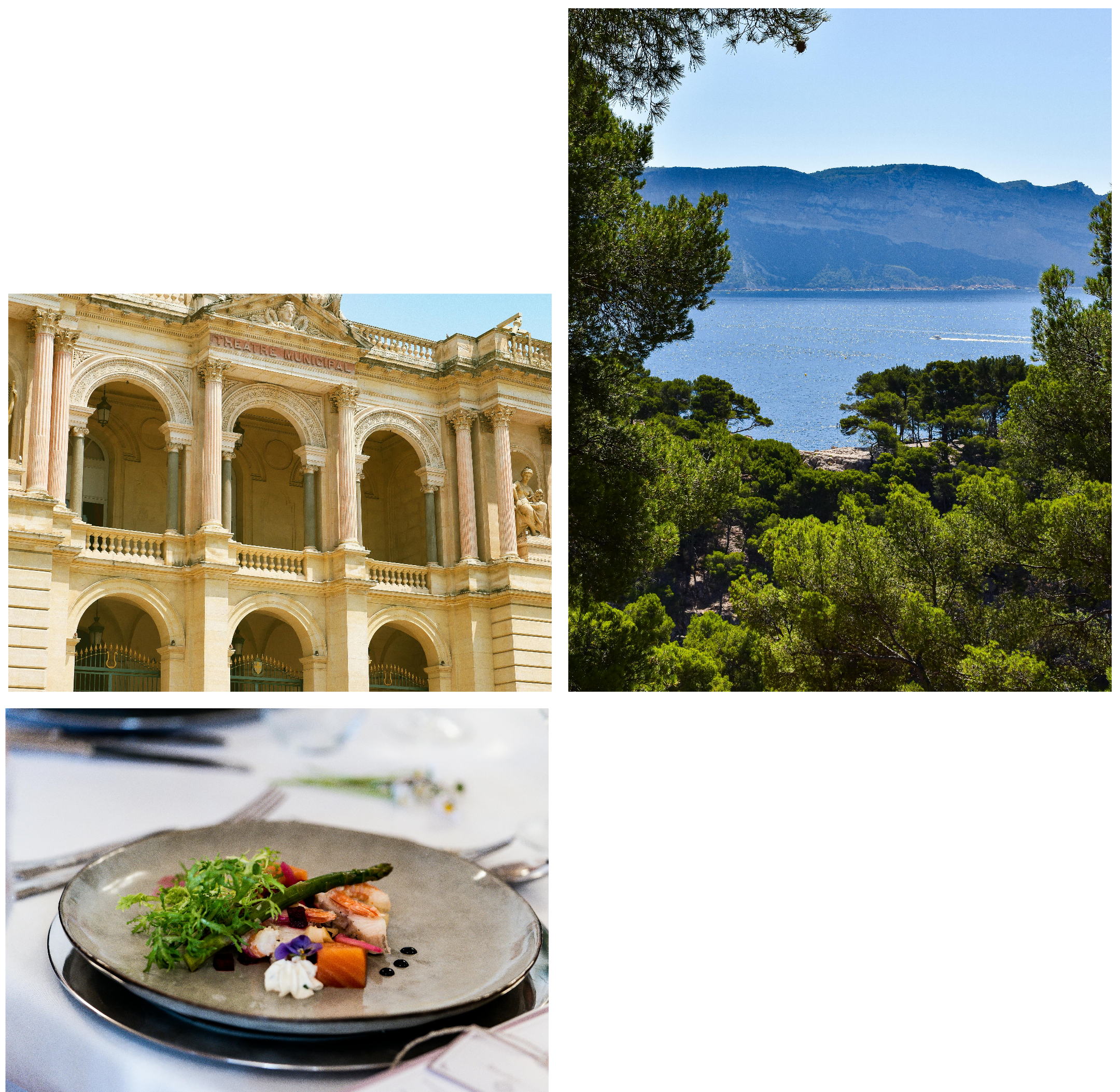 assiette, vue, toulon